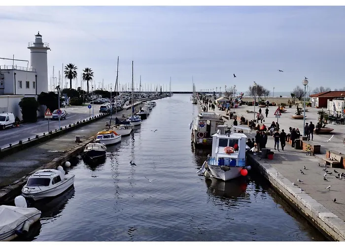 Panzió La Casa Sul Molo Viareggio
